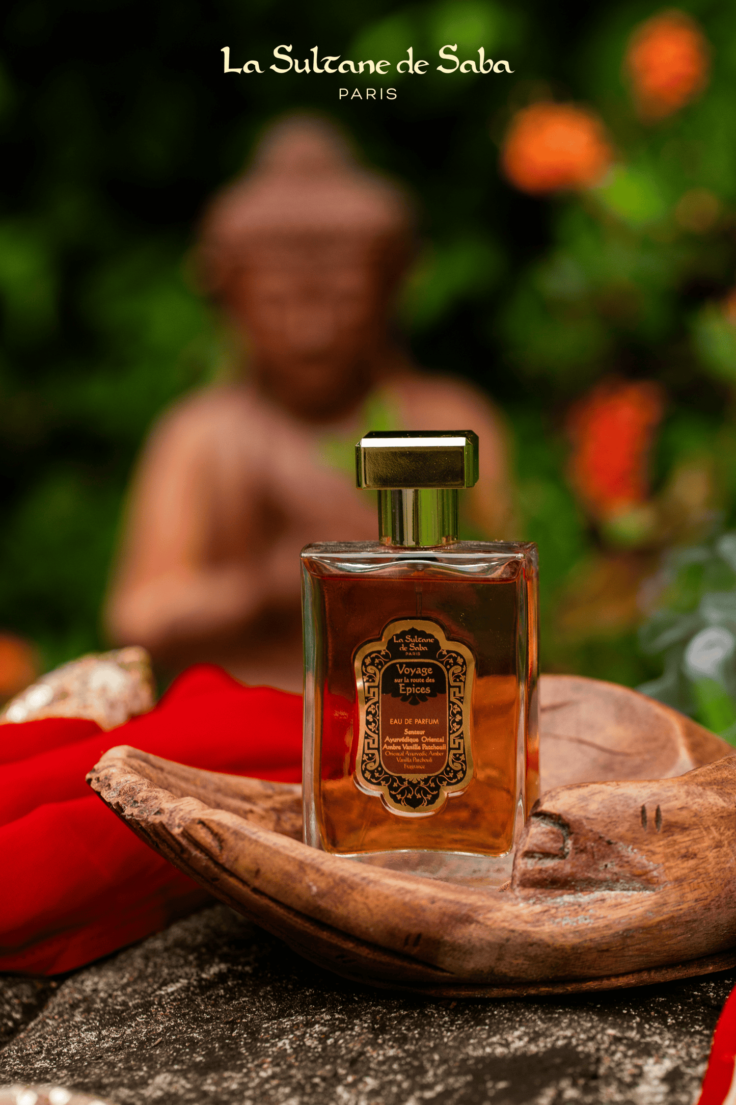 Eau de Parfum Ayurvedic Fragrance – Oriental Amber, Vanilla & Patchouli 100ml