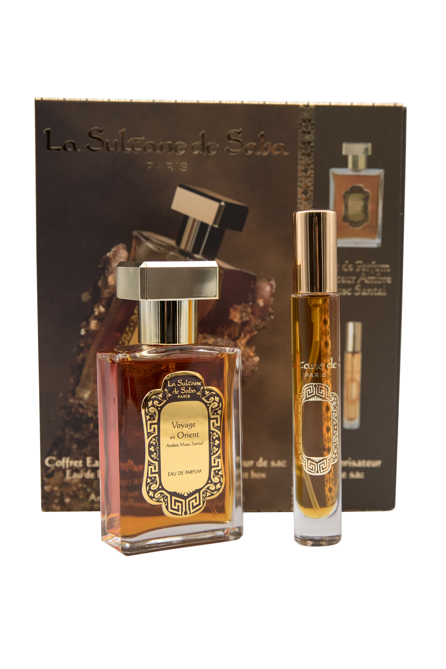 Perfume Gift Set Amber Musk Sandalwood Fragrance