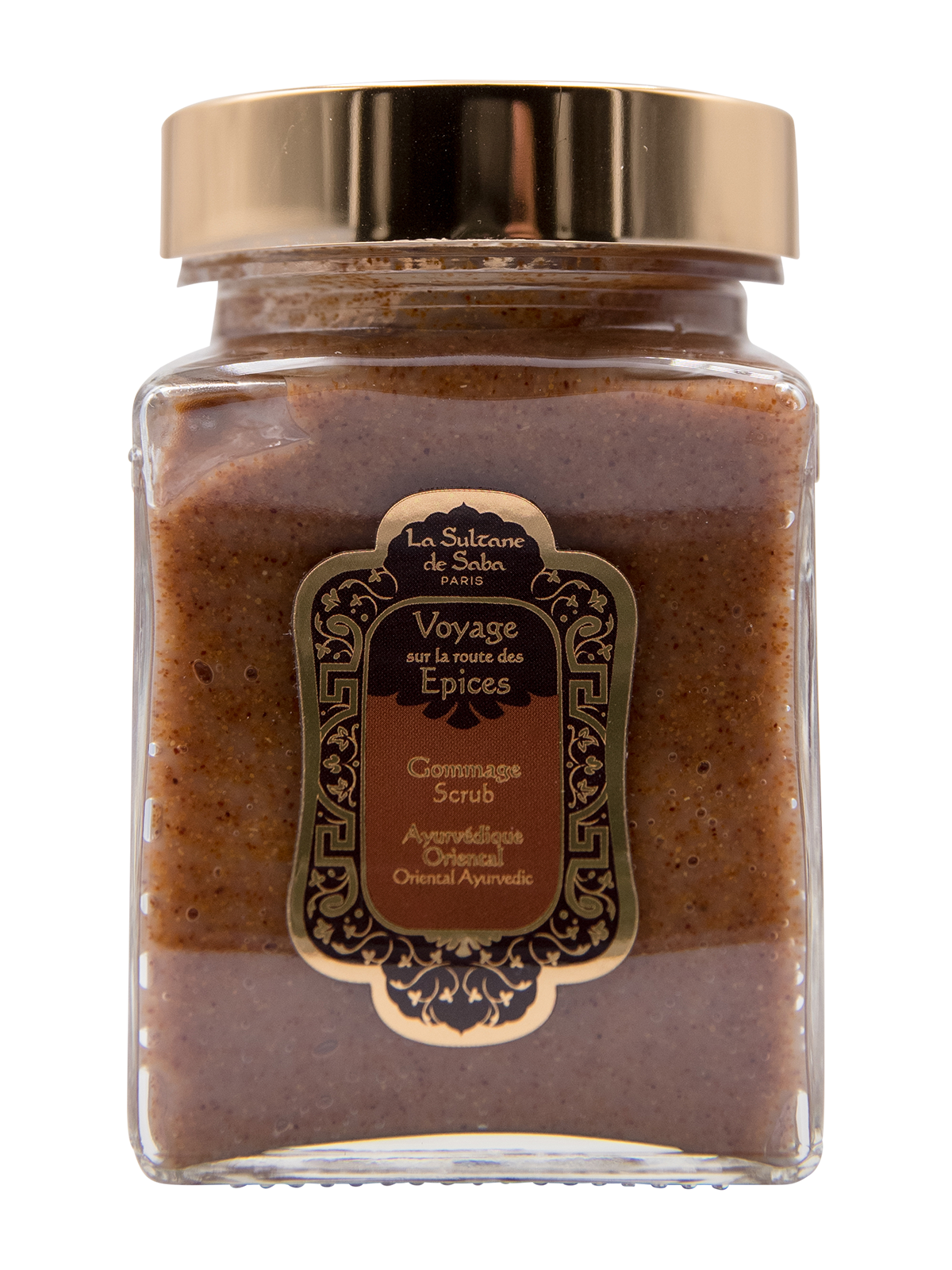 Body Scrub  Oriental Ayurvedic Amber Vanilla Patchouli Fragrance 300g