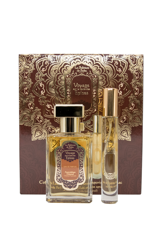 Perfume Gift Set  Oriental Ayurvedic Amber Vanilla Patchouli Fragrance